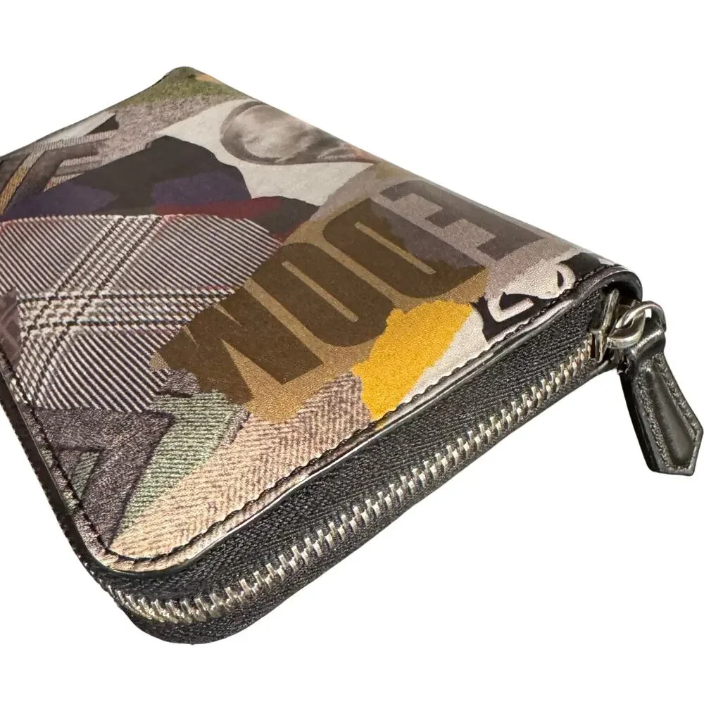 Auth. Fendi Limited Edition Collage Freedom Long Zip Wallet Rare - Picture 6 of 13